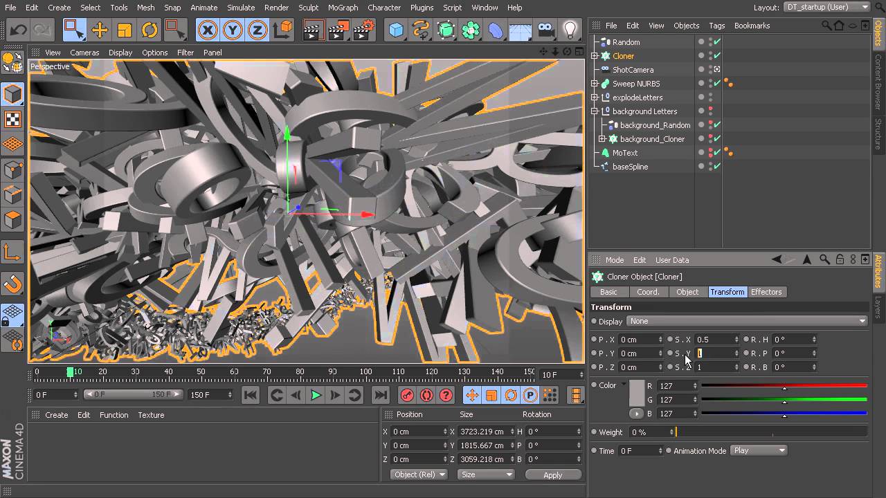CINEMA 4D Tutorials Introduction to CINEMA 4D R14 Tutorial 105 - YouTube