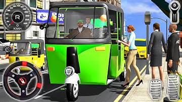 Offroad Tuk Tuk City Driving Simulator - Rickshaw Auto Driver - Android GamePlay