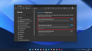 Microsoft adds "Visual search" to Edge
