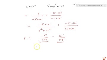 If `z=1/((2+3i)^2), t h e n\ |z|` is a. `1/(13)` b. `1/5` c. `1/(12)` d. none of these