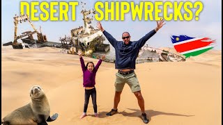 SHIPWRECKS, Sandboarding & The SMELLIEST Place in Namibia! | Driving to Swakopmund