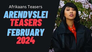 Arendvslei Teasers February 2024 | kykNET