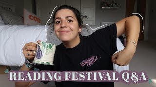 ANSWERING YOUR QUESTIONS ABOUT READING FESTIVAL //  Emily Anna