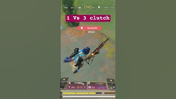 Last Zone fight 1 Vs 3 clutch #soloplay #codmobile #gaming #shortvideo