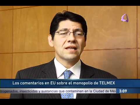 "Comentarios en EU sobre el monopolio de TELMEX 14...