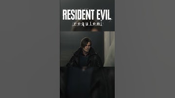 LEON COMBAT GAMEPLAY Vs CHAINSAW TALKING ZOMBIE - RESIDENT EVIL REQUIEM #ResidentEvil