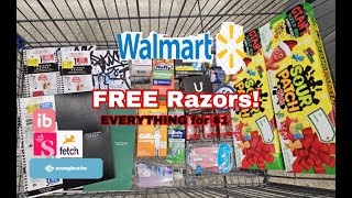 Walmart Ibotta Deals |FREE razors, More Christmas clearance, GLITCHES| EVERYTHING for $1.06