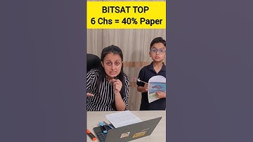 6 chs = 40% BITSAT MATH Paper #nehaagrawal