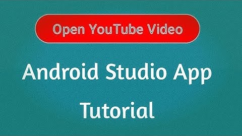Android App Tutorial: Add a Button to Open YouTube Videos 🚀📱 @developeraid