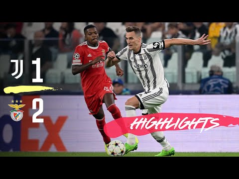 AREK MILIK ON TARGET ONCE AGAIN | JUVENTUS 1-2 BENFICA | UCL HIGHLIGHTS