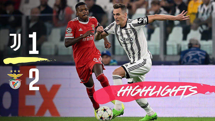 AREK MILIK ON TARGET ONCE AGAIN | JUVENTUS 1-2 BENFICA | UCL HIGHLIGHTS