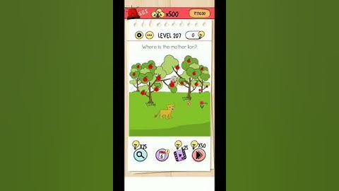 Level 207 Where is the mother lion 🦁🦁🦁 #braintest #lion