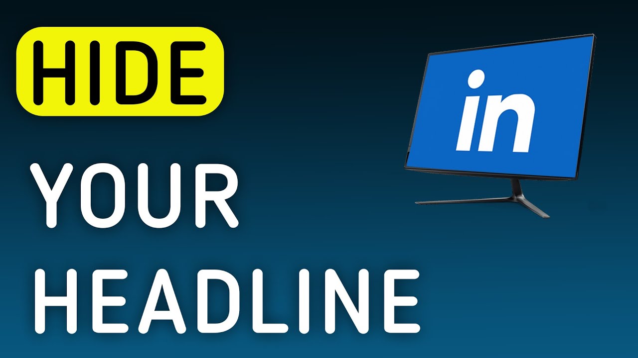 Как скрыть заголовок в приложении LinkedIn на ПК (новое обновление)