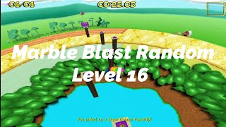 Marble Blast Random Level 16