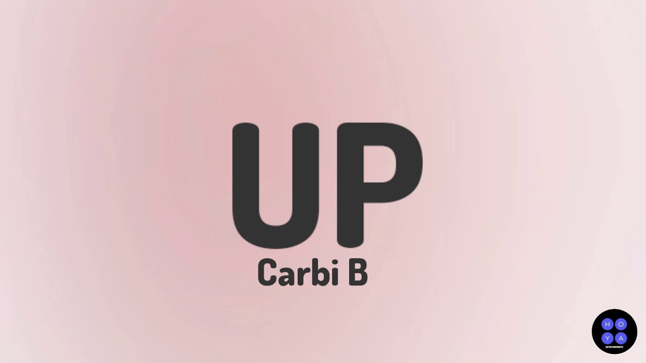 UP CARBI B LYRICS VIDEO Big bag bussin' out the Bentley