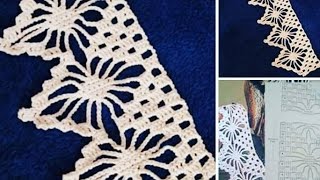 Aprende una Cenefa A Crochet