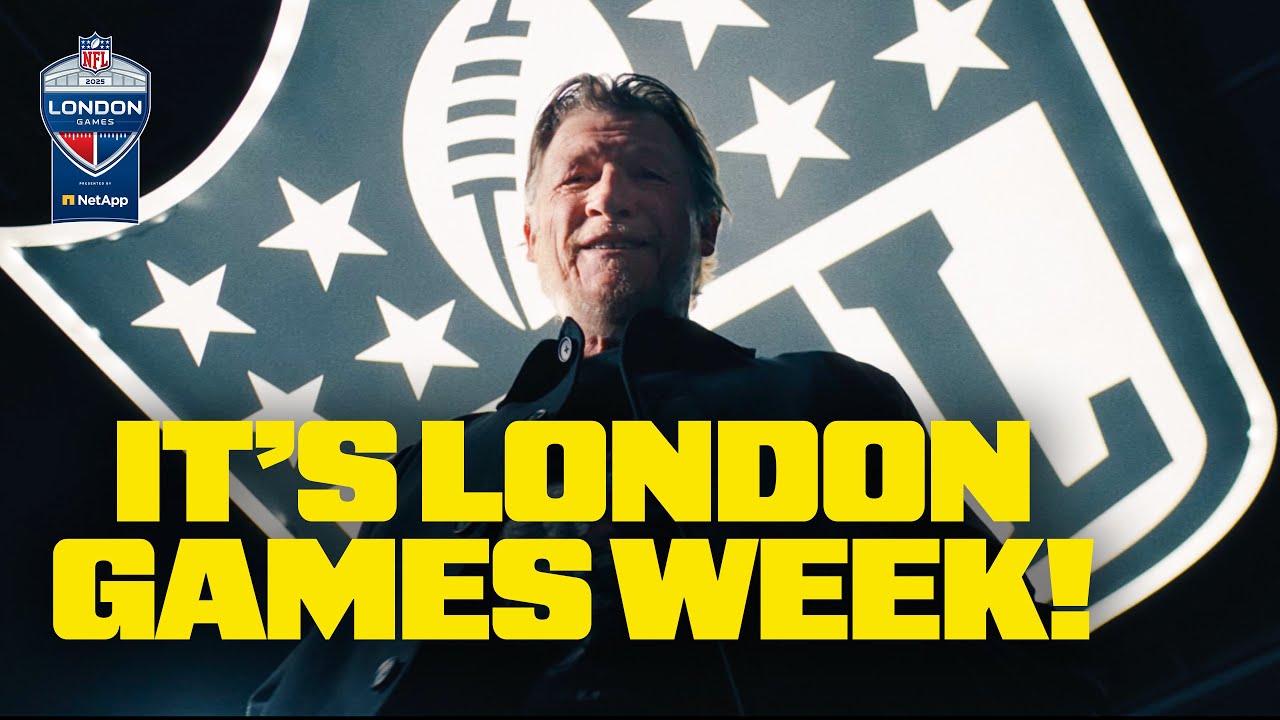 It's on our turf now. The 2025 NFL London Games are HERE