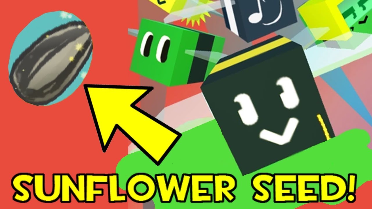 FASTEST WAY To Get The Sunflower Seed Bee Swarm Simulator Roblox YouTube