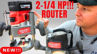 REVIEW: The NEW Milwaukee M18 MIDSIZE Cordless Router by Insider Carpentry - Spencer Lewis 45,905 views 6 months ago 11 minutes, 53 seconds