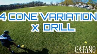 4 CONE VARIATIONS X DRILL