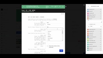 Yamdu Tutorial: How to do a Script Breakdown