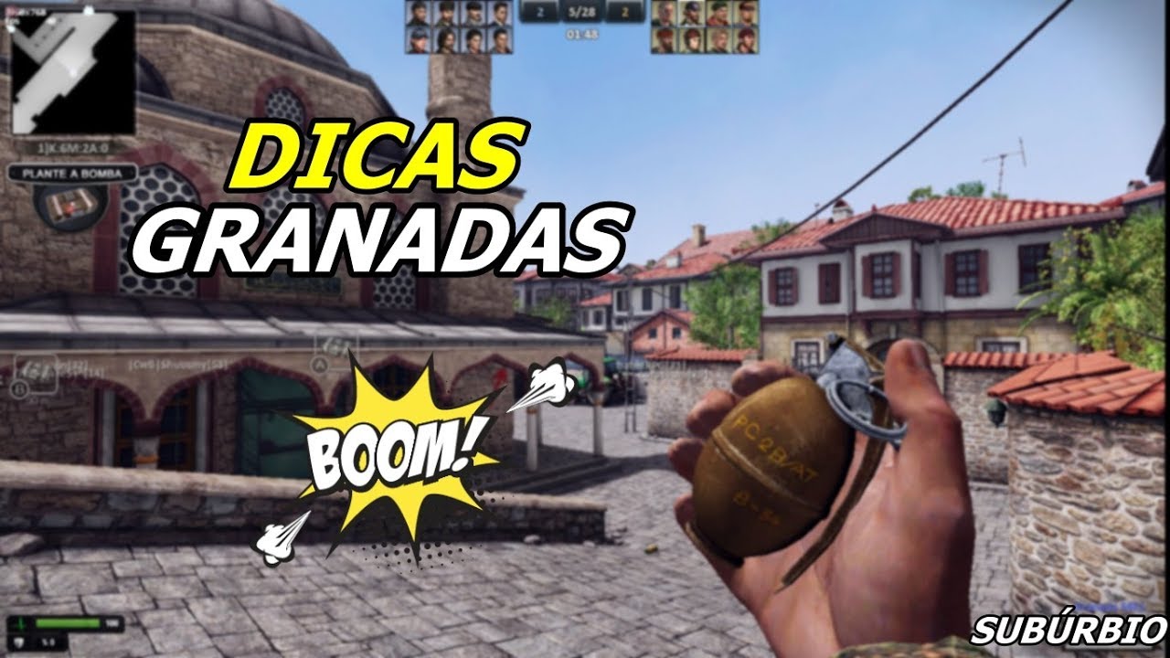 ZULA DICAS DE GRANADAS "SUBÚRBIO"