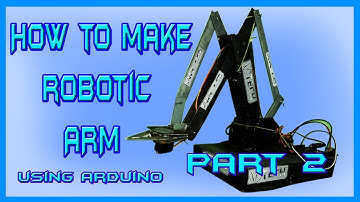 How to make Robotic Arm with arduino part 2[HINDI]