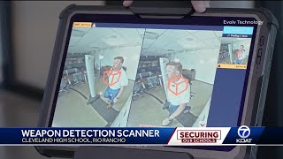 Concealed weapon detection system to launch at Cleveland High School