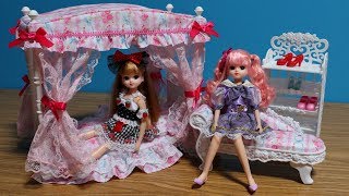 Poupée Takara Japan Vintage Licca-Chan Des Années 70 - Lit Neuf Dans Boîte Non Ouverte - Collection