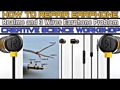 How to Repair Earphone in Hindi Realme Earphones Problems and Solutions of 3 Wires Earphones