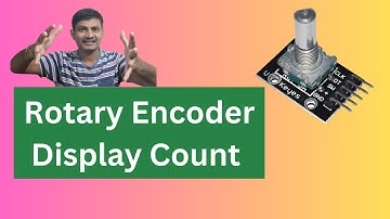 How to Use  Rotary Encoder With  Arduino 🤔