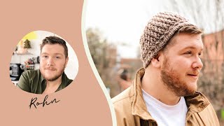 EASY MEN'S CROCHET BEANIE | *Free Crochet Pattern and Step by Step Tutorial* from Rohn Strong