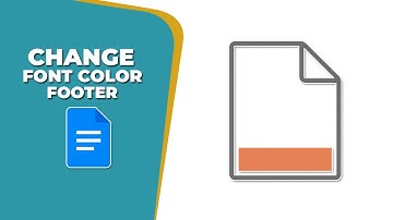 How to change font color in footer in Google Docs