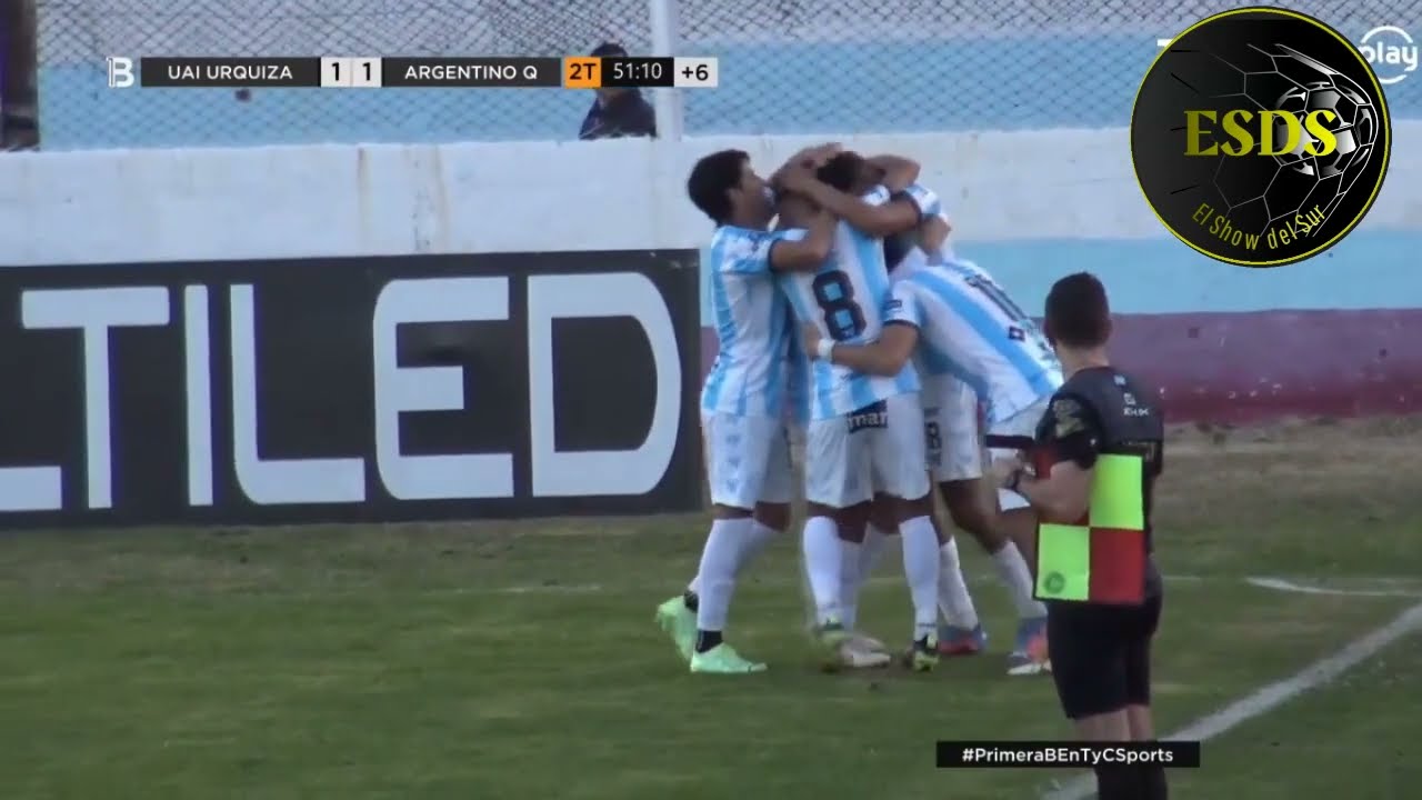 UAI Urquiza 1-2 Argentino de Quilmes, Primera División B