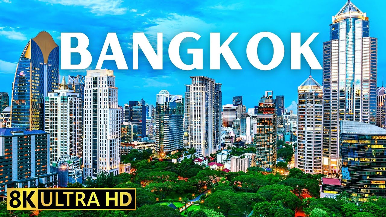 Bangkok 8K Ultra HD Video 120 FPS (Capital of Thailand) by Drone