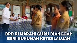 Guru Ketar-Ketir Dimarahi DPD RI Imbas Hukum Siswi Menulis selama 1,5 jam Gegara Terlambat 3 Menit