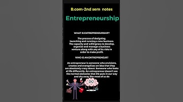 #B.com #NEP #degree  what is entrepreneurship?  meaning of entrepreneurship hash BCom