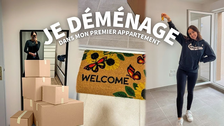 je déménage dans mon premier appartement + haul