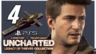 UNCHARTED 4 LEGACY OF THIEVES COLLECTION PS5 - PART 4 GRAVEYARD - MALAYALAM | A Bit-Beast