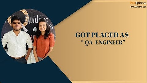 Congratulations " NEHA.JIGAJINNI " for getting placed as " QA ENGINEER"