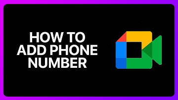 How To Add Phone Number In Google Meet Tutorial