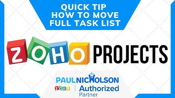 Zoho Projects Move An Entire Task List To Another Project