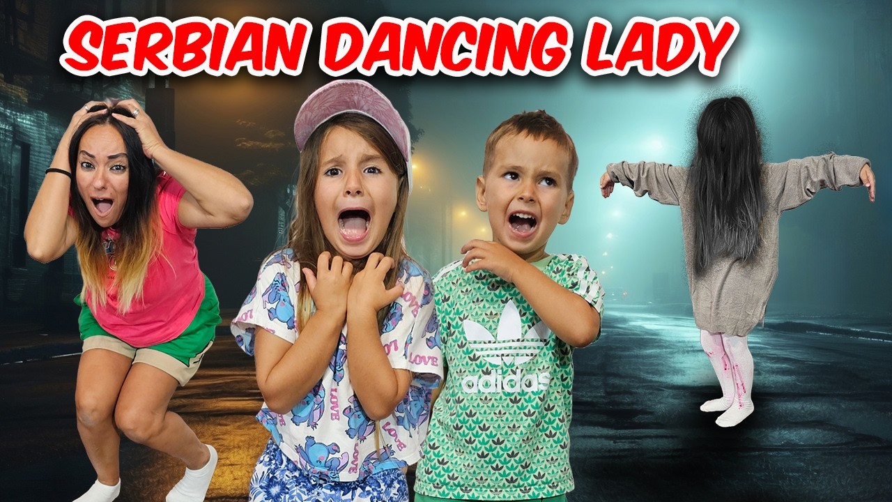 SERBIAN DANCING LADY ENTRA IN CASA MISSY E INSEGUE MAMMA TY MARTINA MISSY E LEON CHE SCAPPANO!