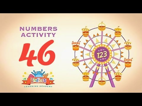 Endless Number Video 46: Fun Math Activities For Kids | Counting