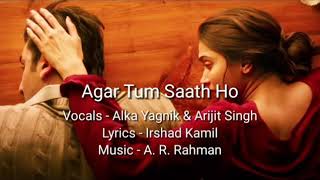 Agar Tum Saath Ho (Terjemahan Bahasa Inggris) - Arijit Singh