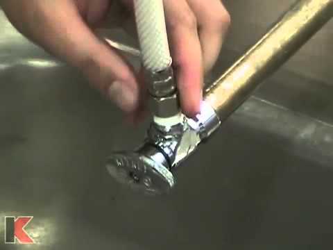 How to Install a Toilet Supply Line - Aubuchon Hardware