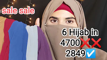My shopping from Alburda | best chiffon hijab review | Dr Hijab Zehra