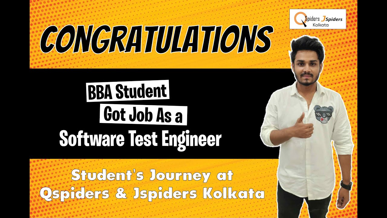 Student Placement Journey as Test Engineer | QSpiders & JSpiders ...