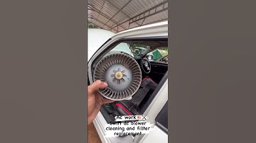 Swift ac blower cleaning and fillter replacement #automobile #racing #alto #mecanical #mechanic