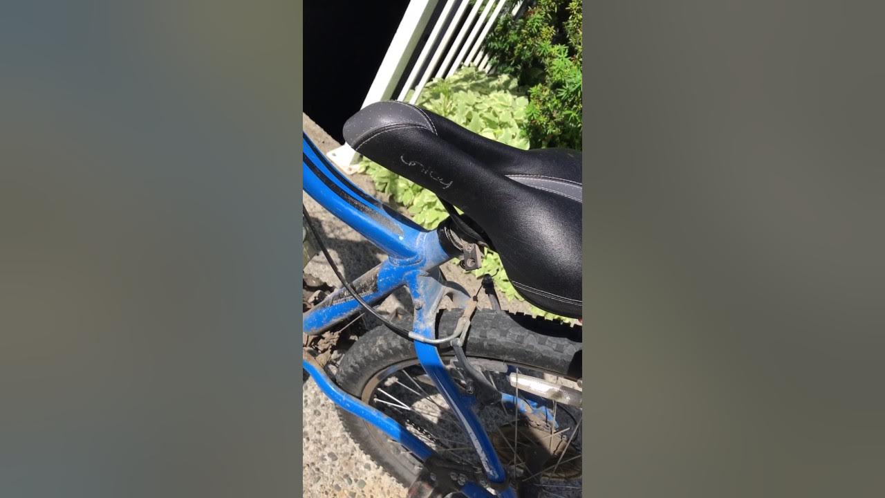 (Easy) how to fix a wobbly bike seat with only an Alan key YouTube